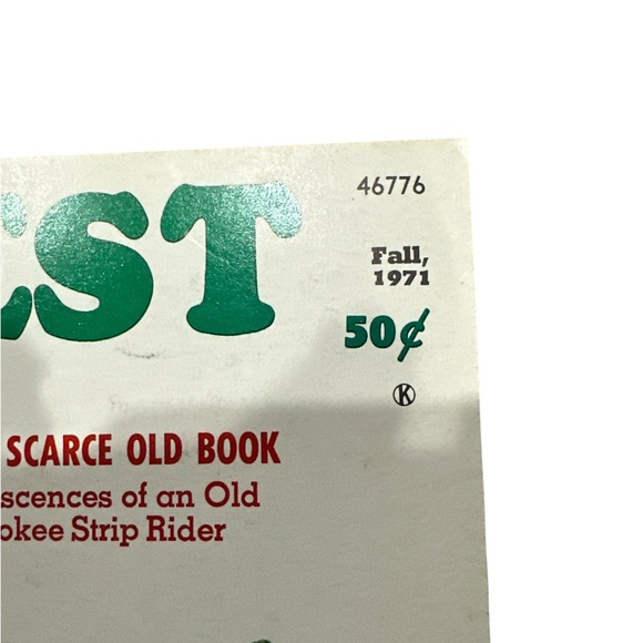 Vintage 1971- OLD WEST MAGAZINE - Picture 2 of 5